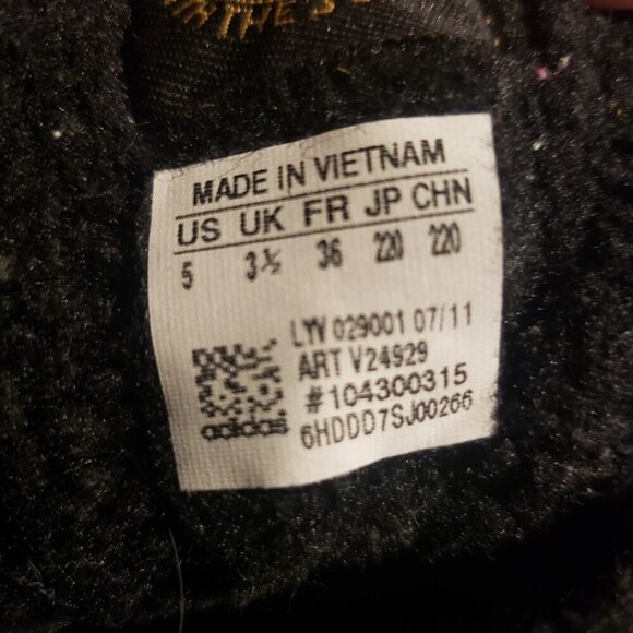 Adidas womens Honey Hook High Tops In Sand Brown size 5 - Picture 7 of 7